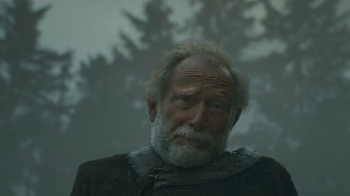 YoungerPope's tweet photo. A lot of people taking this completely literally and saying it’s proof Dunk wasn’t knighted, no this is Dunk imagining if he was knighting Raymun, how his uncertainty would be what Raymun remembers juxtaposed with the almost holy ceremony with which Lyonel dubs him. https://t.co/bi3117O53F