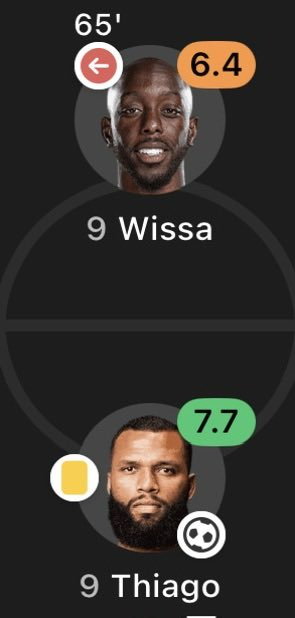 JackBFC3's tweet photo. YOANE WISSA VS BRENTFORD

HOOKED AT 65’
0 GOALS
0 ASSISTS
60% PASS ACCURACY
1 BIG CHANCE MISSED
5 DUELS LOST 
1 FOUL COMMITTED

TOP 10 WISSPECT MOMENTS IN FOOTBALL 🔥🔥🔥🔥 https://t.co/9HuneklcGt