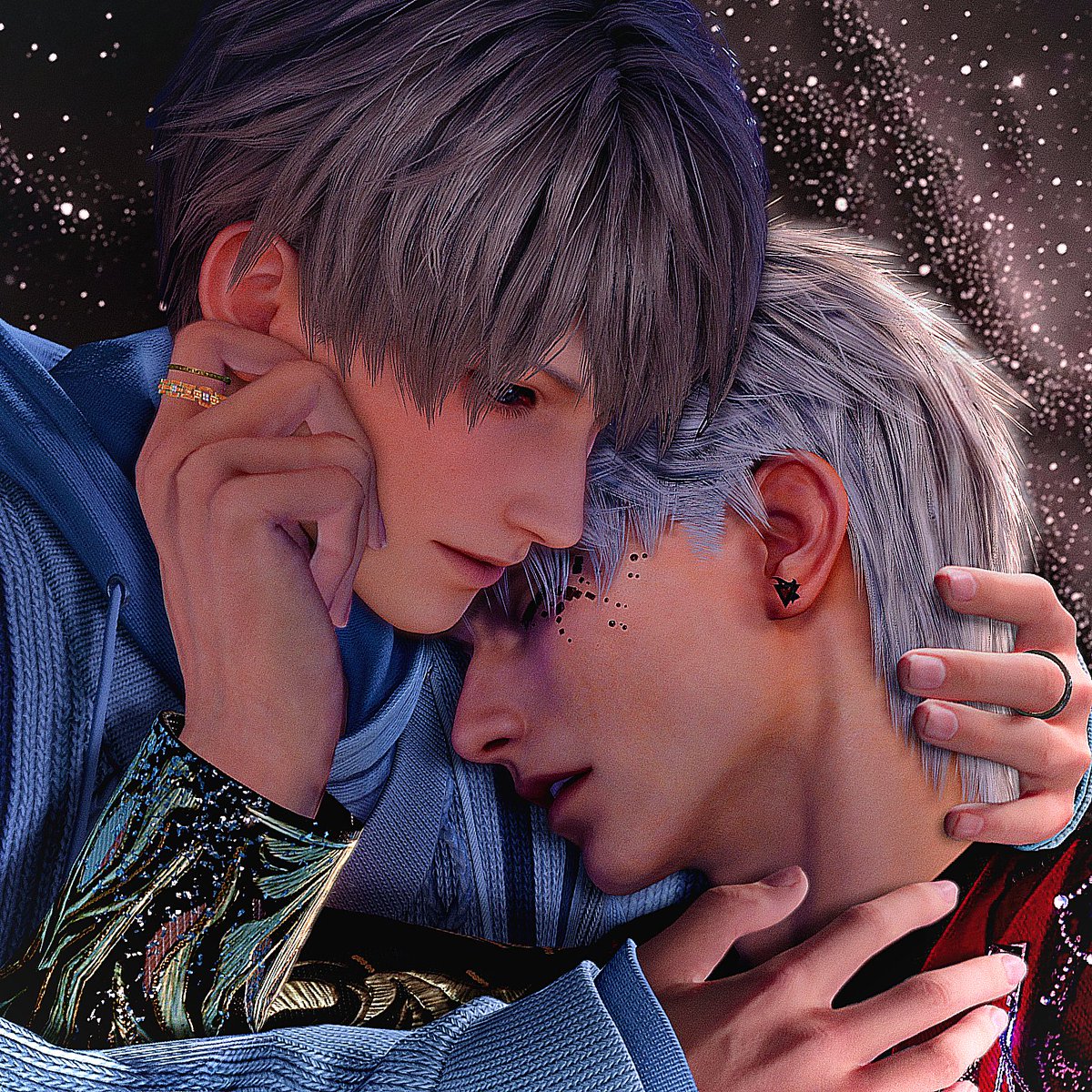 bo24216's tweet photo. Our Dragon wants to be cuddled by dear Xavier 💖⭐🐦‍⬛

Thanks to @WolfieYote_ who requested this a while ago CrowStar, I hope you like it. 😘

#CrowStar #StarCrow #Xavier #Sylus #BL https://t.co/7DfaDGiZyY
