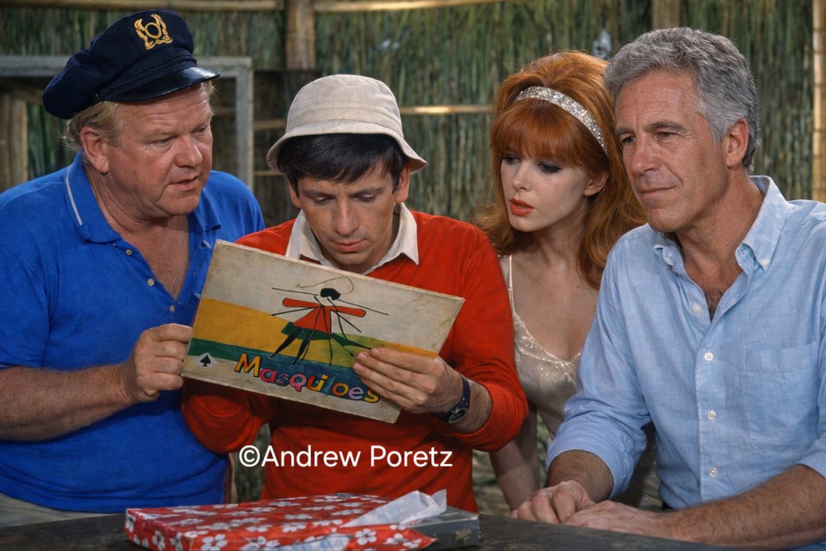 I couldn't help myself, but here's my take on Epstein's Island.

#EpsteinIsland #gilligan