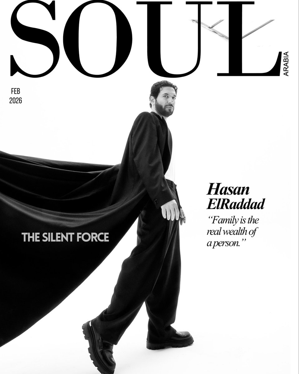 Hassan El Raddad: Living the Silent Force. Where restraint becomes strength, and meaning replaces noise.
#SoulArabia #TheSilentForce