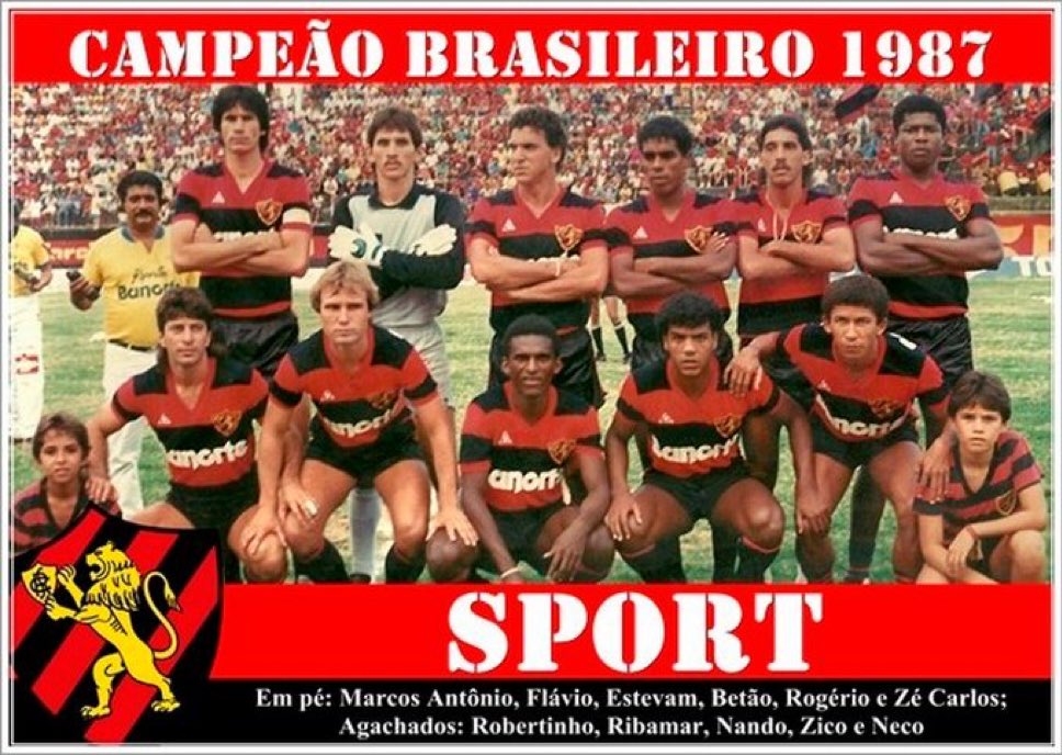 Neste dia em 1987, o Sport era campeão brasileiro! 🏆