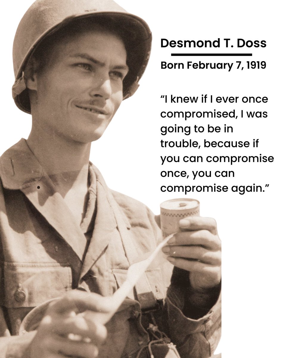 Desmond Doss tweet media