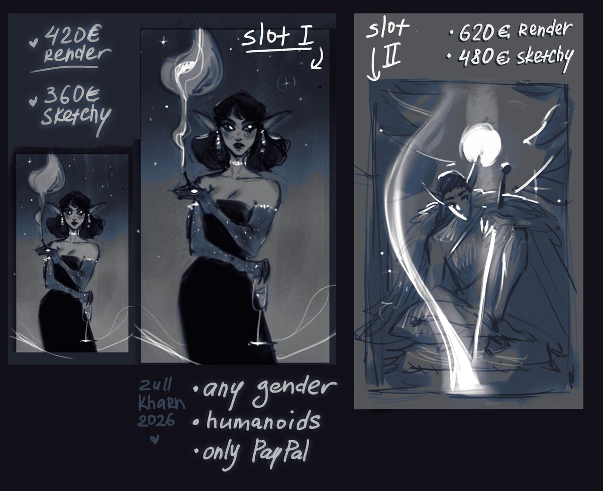 ZullKharn's tweet photo. old YCHes, still available
if interested dm or comment here :)
for mid-late march 

also pls if someone dms u - check the acc first, be safe https://t.co/BoxG1j8N6v