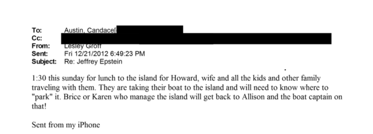 OfTheBraveUSA's tweet image. Howard Lutnick went to Jeffrey Epstein's island 5 days before Lutnick and Epstein went into business together.

12/23/2012 — Lutnick goes to Epstein's island.

12/28/2012 — Lutnick and Epstein sign a stock purchase agreement.
