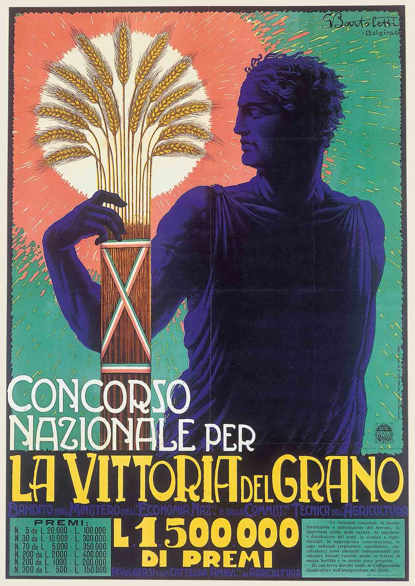Italian Fascist-era posters were definitely something else.