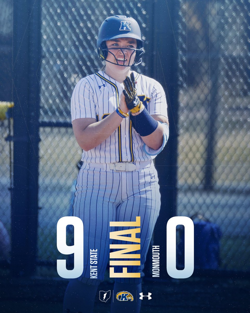 KentStSoftball's tweet photo. 𝑭𝑳𝑨𝑺𝑯𝑬𝑺 𝑾𝑰𝑵!🔥

Your Golden Flashes score nine to win the game via run rule in the fifth! Kent State will wrap up the Terrier Invite on Sunday. 

#KentTOUGH | #GoFlashes⚡️ https://t.co/gmoFEkZzdR