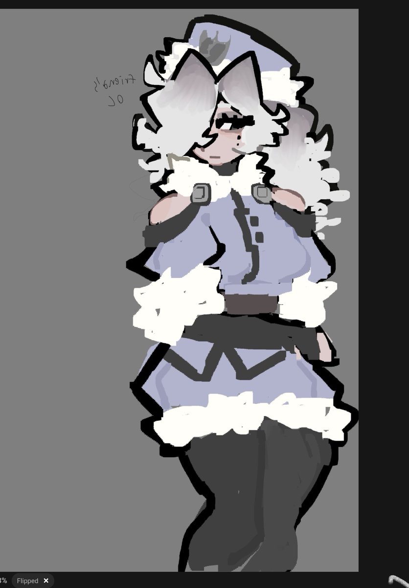 Doodle of a Mutual's oc