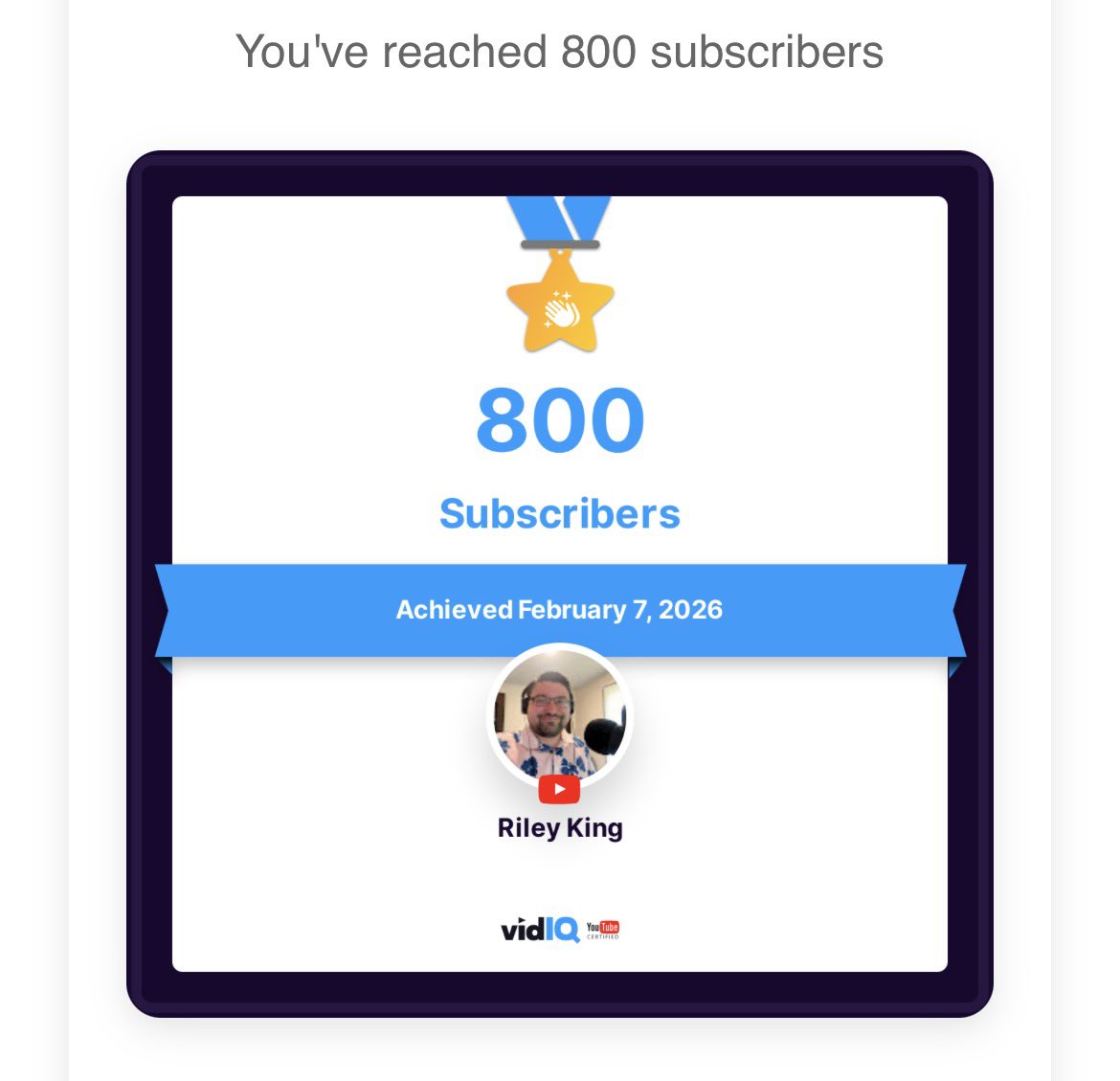 Hey everyone! 👋🎉 I just hit 800 subscribers on my YouTube channel!!
Huge thank you to everyone who’s already subscribed and supporting the journey 🙌
If you haven’t subscribed yet, I’d love to have you—hit that subscribe button for more great content coming your way! 🚀📺
