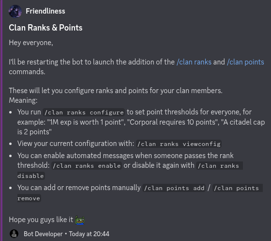 Friendliness tweet media