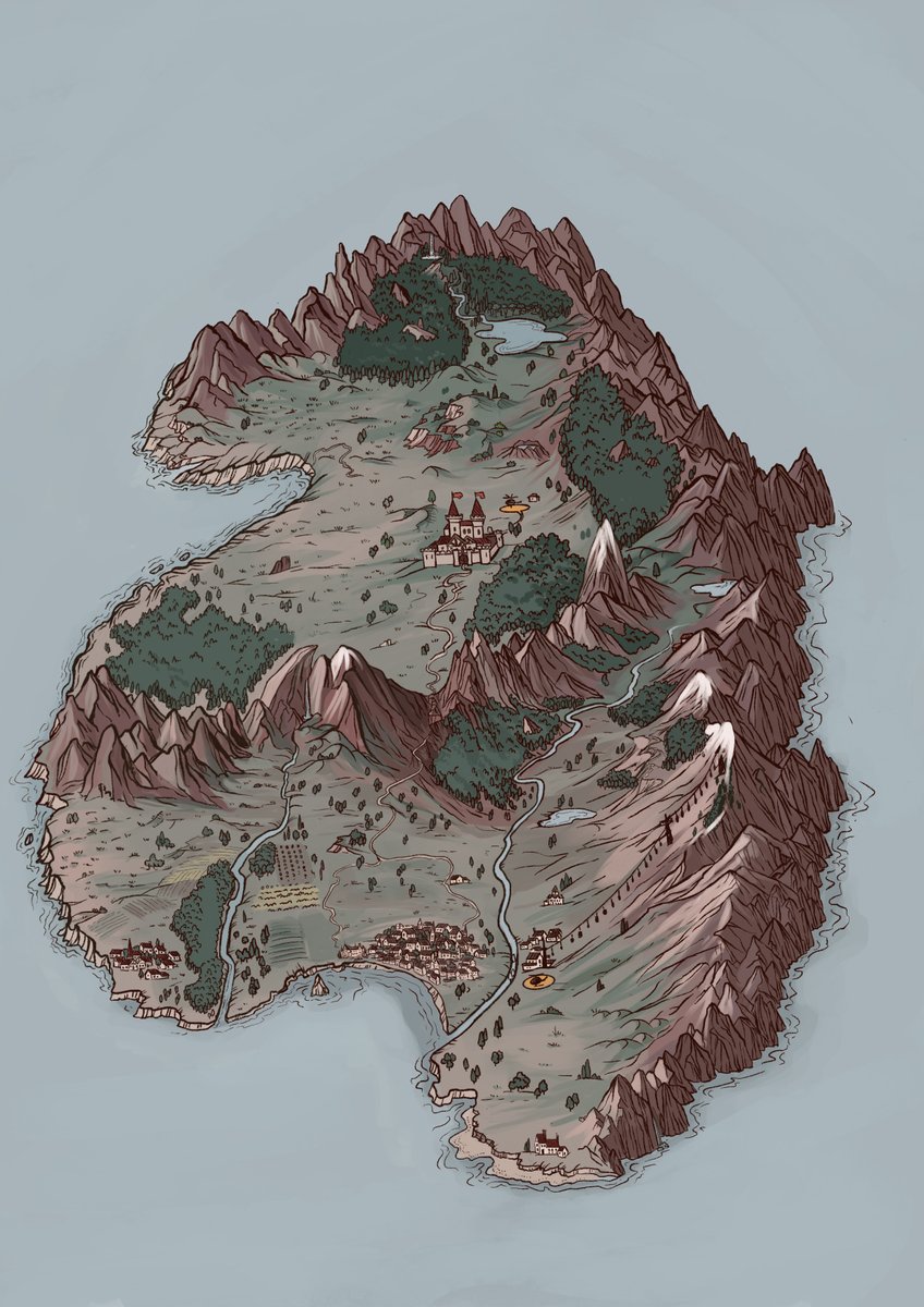 напоминаю, что беру карты на заказ! 
может, кому-то из писателей или игроков в НРИ будет интересно =)