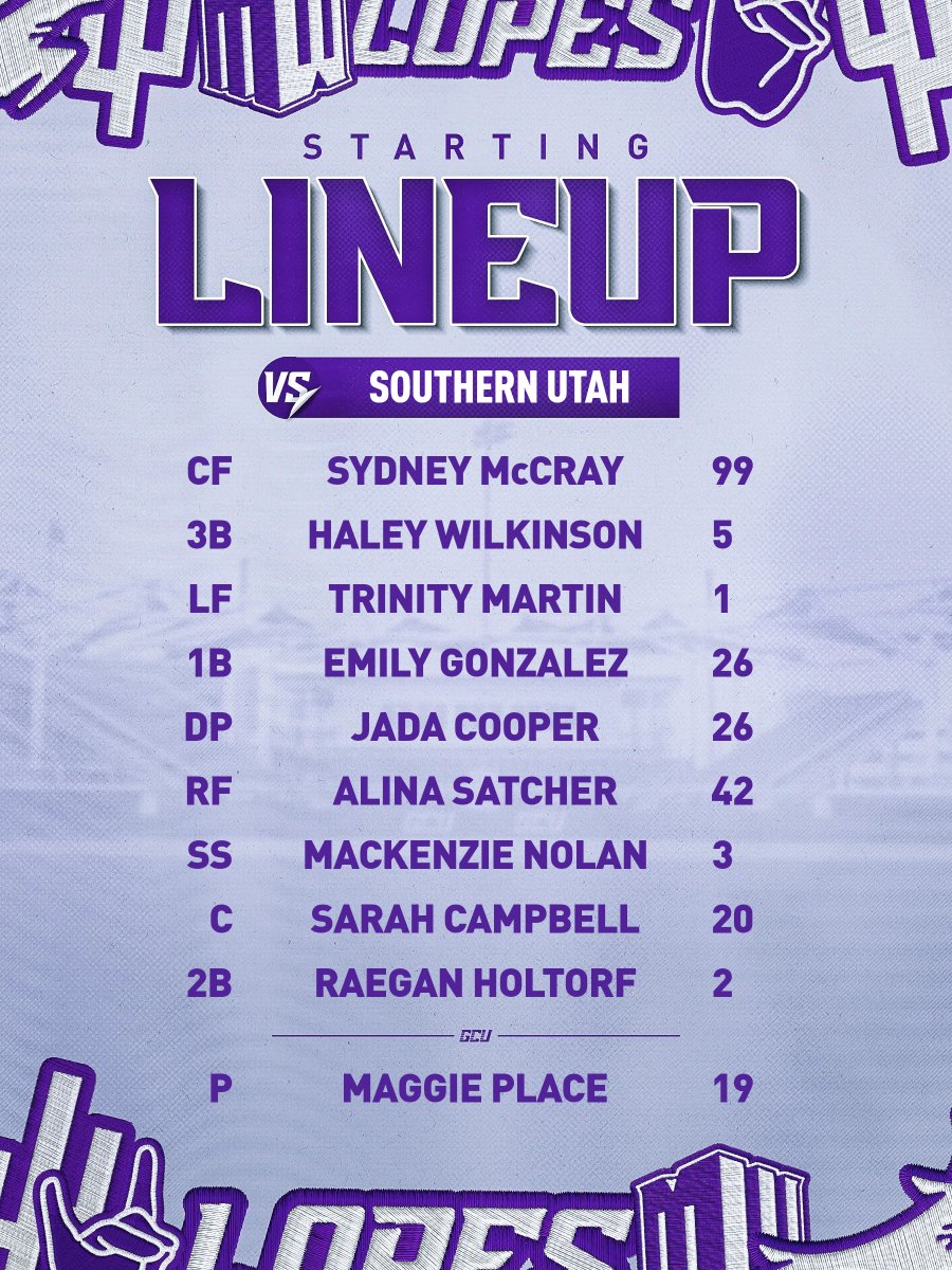 GCU Softball tweet media