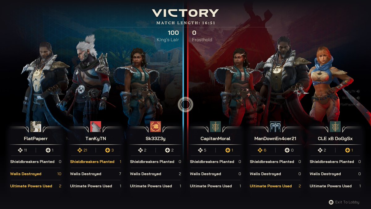 TanKyTN's tweet photo. First ranked game of the day. Looking for consistent people to grind with👀 @PlayHighguard https://t.co/LNKP8ltnHq