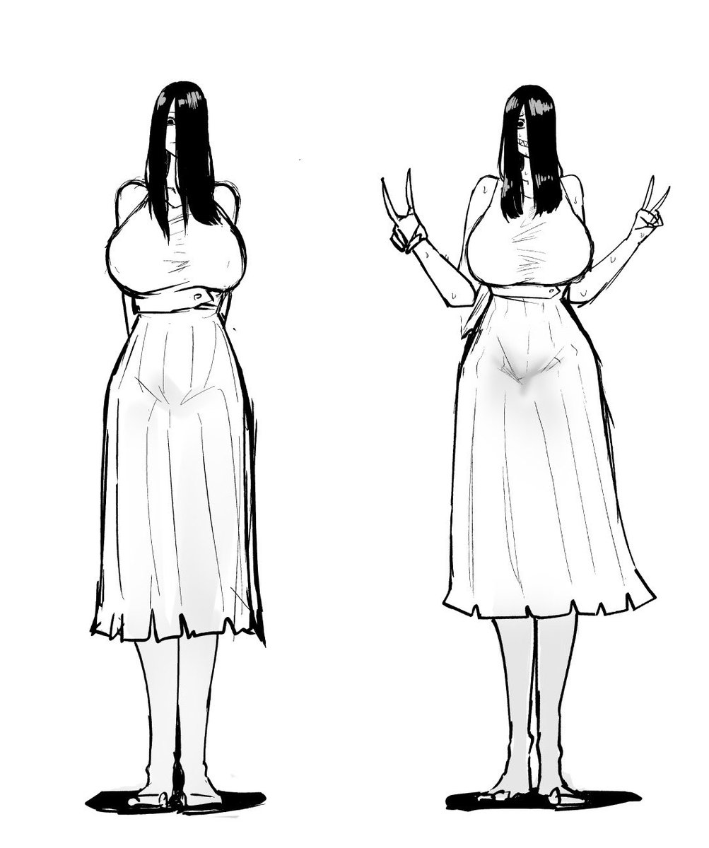 ネームやってると絵載せらんないから、どこか姉妹感あるキャラ達を再掲しとこう 