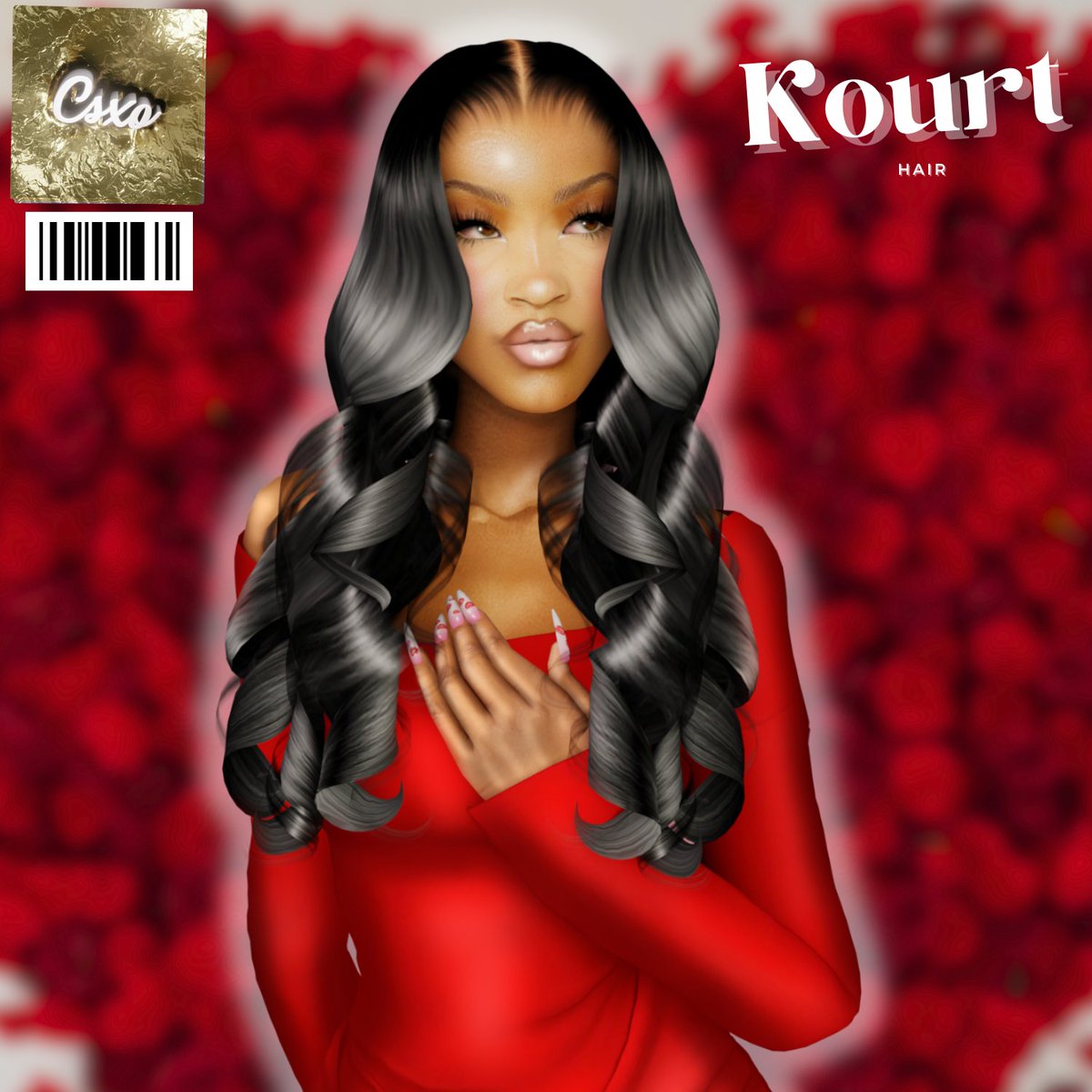 CecesimsXo's tweet photo. Kourt Hair &amp; Kiss Me Nails🌹
Out now! https://t.co/VS6XZMPGEt