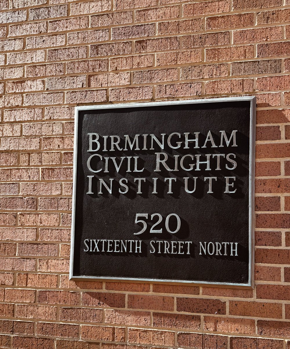 UAGSA's tweet photo. As a graduate community, we seek and take up opportunities to learn beyond our curricula. 

Today, we're grateful for the opportunity to learn and reflect at the Birmingham Civil Rights Institute. 

#UAGSA #TheUniversityOfAlabama #Tuscaloosa #BHM https://t.co/EVGC0TUZRx