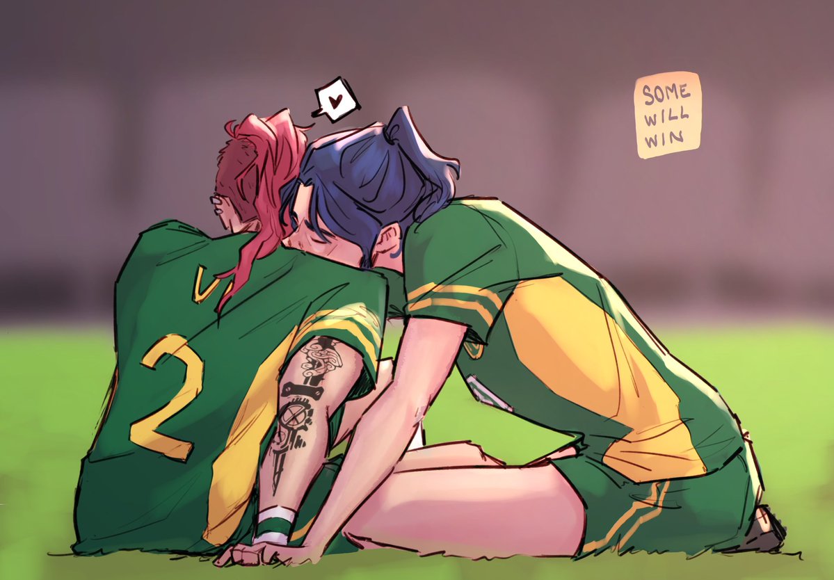 Me and <a href="/1maginatif/">Tiff👾</a> have been talking about soccer au hehe. #caitvisports