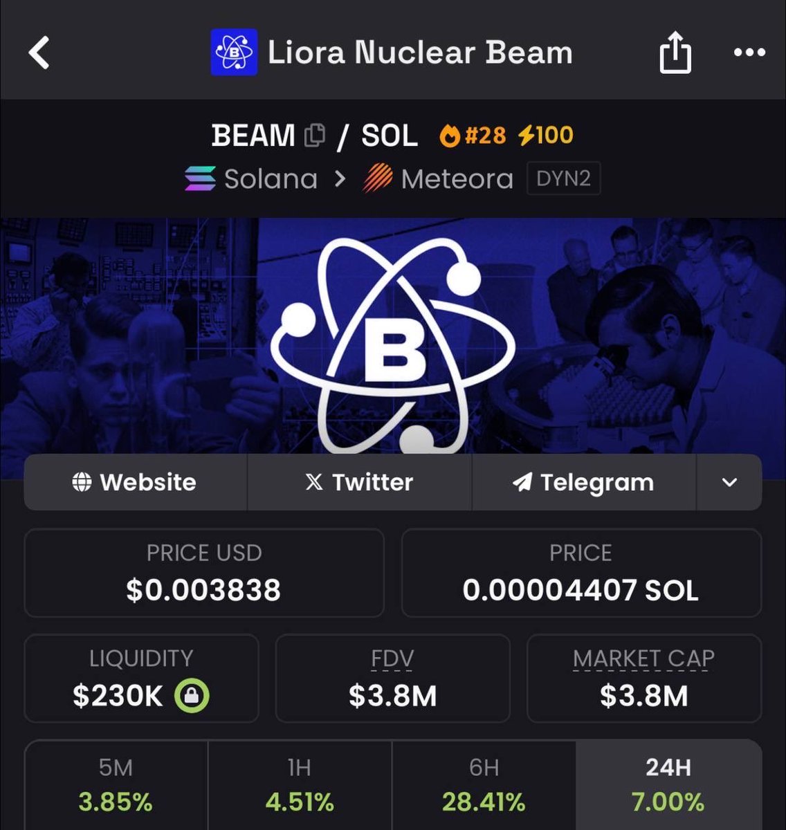 $BEAM has something big planned for Feb 18th and nuclear is being discussed more and more.

It’s only a matter of time.

☢️ Charge the $BEAM ☢️

CV38eqqRKfhvqZ5yyuwuNFGTfof1wYvNguJXt2mZDRMj