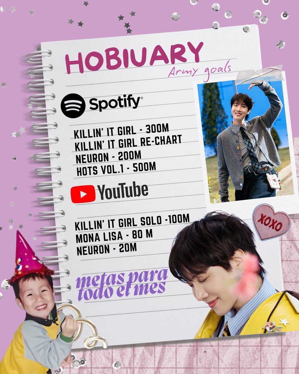 ladysifofasgard's tweet image. #HOBIUARY 

Ya que no se vieron proyectos para celebrar el cumpleaños de Hobi, quisimos hacer uno de parte de Army 💜

Esto es para TODO Febrero (lo que queda), no solo el día de su cumpleaños ✨

‼️RT para difundir porfa ‼️ 

⬇️⬇️💜PLAYLIST ABAJO 💜⬇️⬇️
