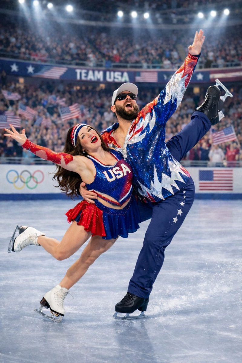 We thought it was trivia night at the bar. Turns out it was Olympic tryouts. Midwest confidence strikes again! GO TEAM USA 🇺🇸