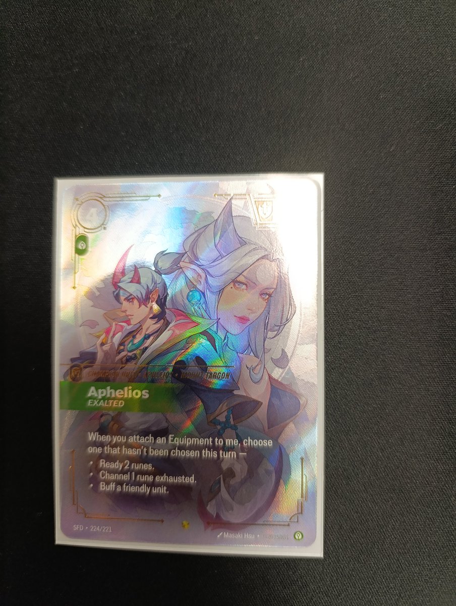 ⟨🏳️‍🌈⟩guess who just opened aphelios overnumbered :3