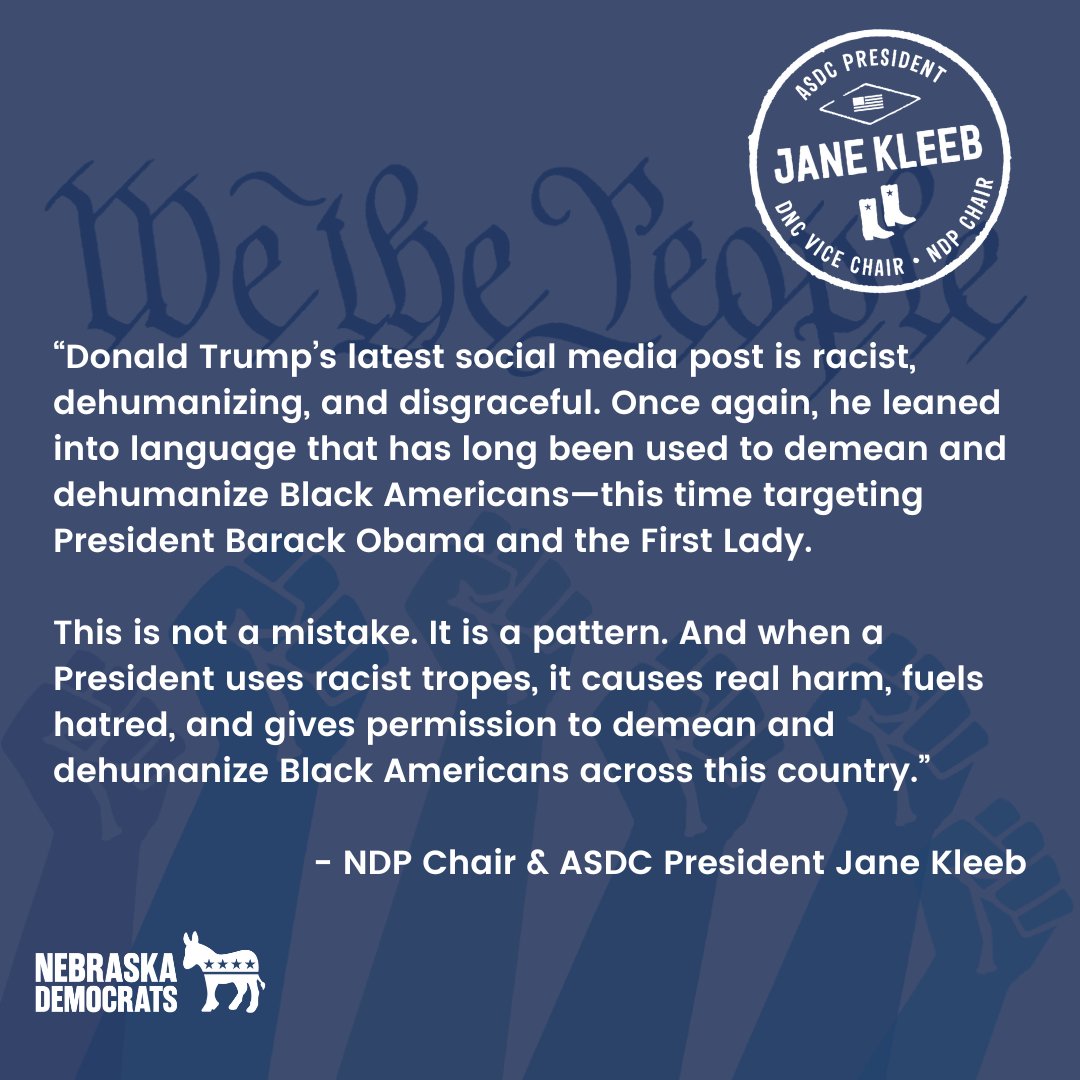 Nebraska Democratic Party tweet media
