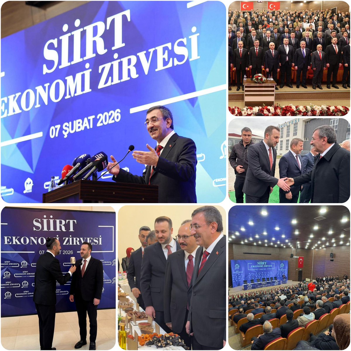 📍 Siirt Ekonomi Zirvesi

İlimizin ekonomik yol haritasını ele almak amacıyla düzenlediğimiz Siirt Ekonomi Zirvesini, Cumhurbaşkanı Yardımcımız Sn. Cevdet Yılmaz’ın teşrifleriyle gerçekleştirdik. Ticaret Bakan Yardımcımız Sn. Mahmut Gürcan, Enerji ve Tabii Kaynaklar Bakan