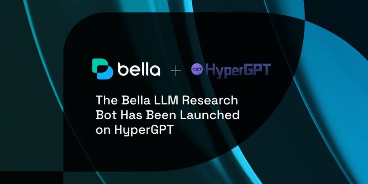 🚀 Yeni işbirliği: Bella × <a href="/hypergpt/">HyperGPT</a>

Bella'nın isteğe bağlı araştırma asistanı ile merkezi olmayan zekayı hızlandırmak için oluşturulmuş yeni nesil AI + Web3 ekosistemini birbirine bağlamak için HyperGPT platformunda Bella Research Bot'u başlattık.

HyperGPT'de Bella Research