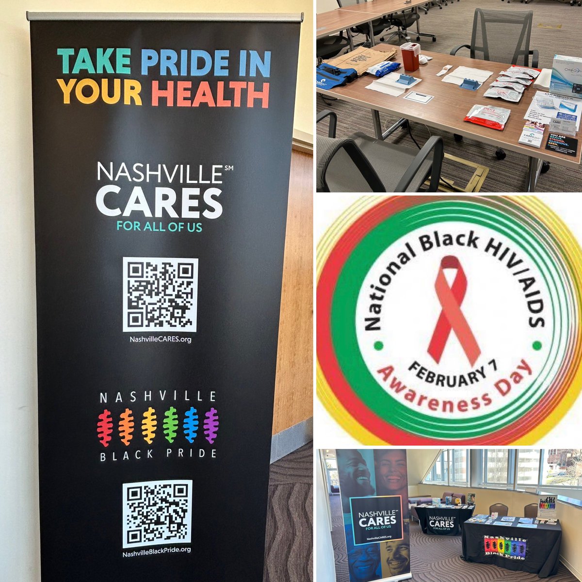 Today is Natinal Black HIV/AIDS Awareness Day - TAKE PRIDE IN YOUR HEALTH!  NA Chapter of DST Sorority, Inc is hosting Pizza &amp; PrEP: Rethink. Rebuild. w/Meharry Medical College &amp; School of Global Health, MashUp &amp; Nashville CARES. Sat 2/7, 11a-2p, Cal Turner Family Center