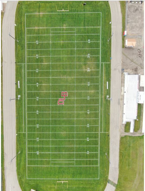 NDFBfields's tweet photo. From Hazen, we head north to Des Lacs, ND and home to the Des Lacs-Burlington Lakers. The field was resurfaced in the early to mid-2000's and is home to the 1993 Class B 11-man State Champions. Thank you to Coach Taylor Teske for the pictures. https://t.co/vp4hKURxlO