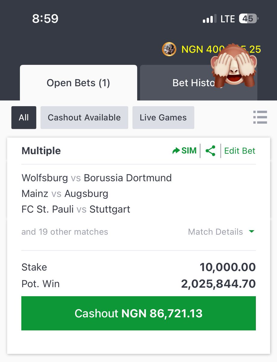 AdewaleMartin16's tweet photo. @bayobets Over fat here 🙈 praying for boom 🥂 https://t.co/70wVDZZp4w