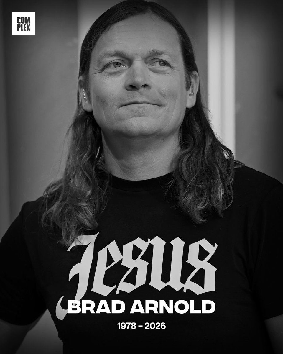 Brad Arnold, founder, lead singer and songwriter of rock band 3 Doors Down, has passed away after a battle with cancer. He was 47 years old. 

Rest in peace 🕊️