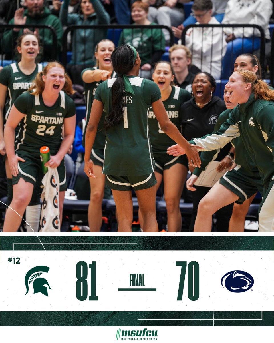 Michigan State Women's Basketball tweet media