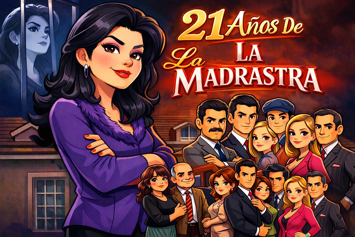21AñosDeLaMadrastra 
De las mejores telenovelas que ha hecho televisa,  la mejor producción del productor <a href="/productor_mejia/">Salvador Mejía</a> 
Con un elenco estelar encabezado por <a href="/victoriaruffo31/">victoria ruffo</a>