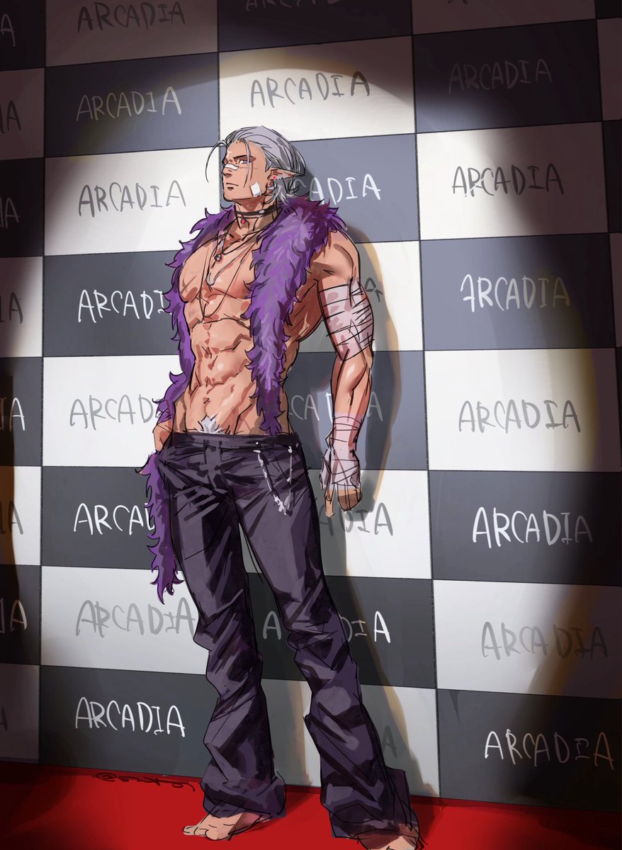 感谢老师的背景！借用一下
还是拳王暴君

 #アルカディアレッドカーペット