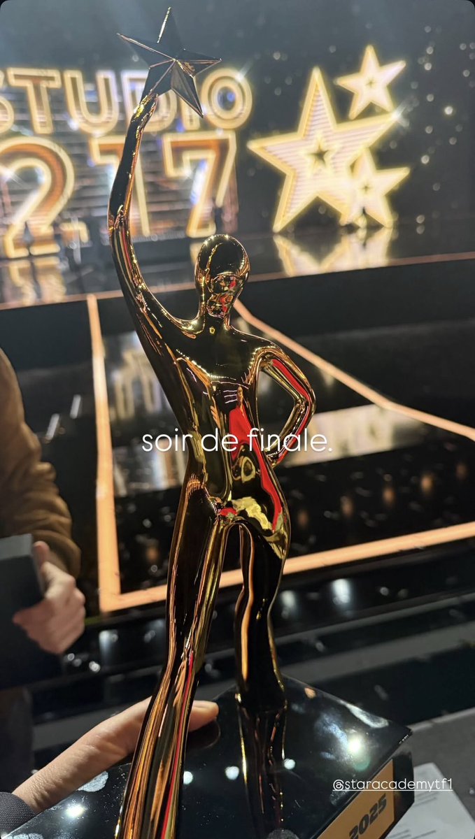 j’ai la vision du trophée dans les mains de ambre 🐆 #StarAcademy