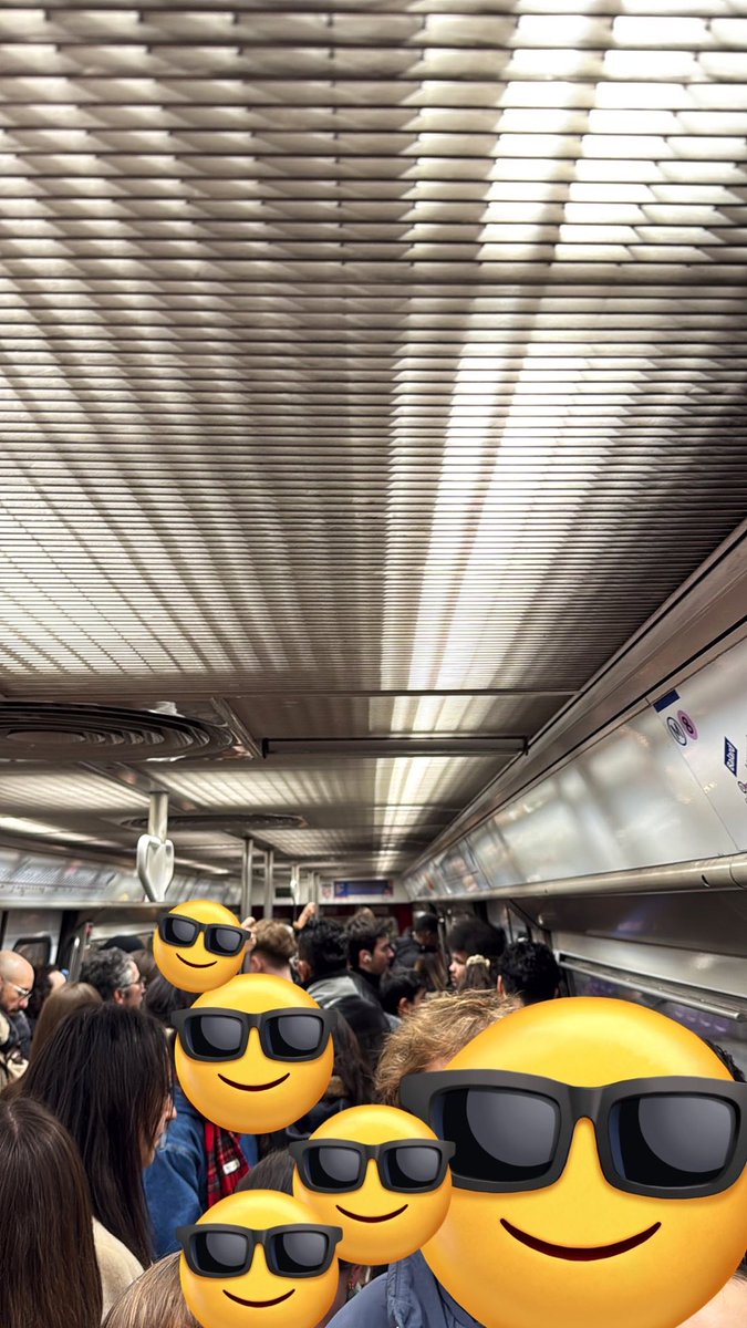 Pour une fois que tu lâches ta voiture le week-end pour aller à Paris, ça donne ça 🙃 #ligne8

Cc <a href="/Plusdetrains/">Plus de trains</a> <a href="/Asso_usagersidf/">AUT / FNAUT IDF</a>