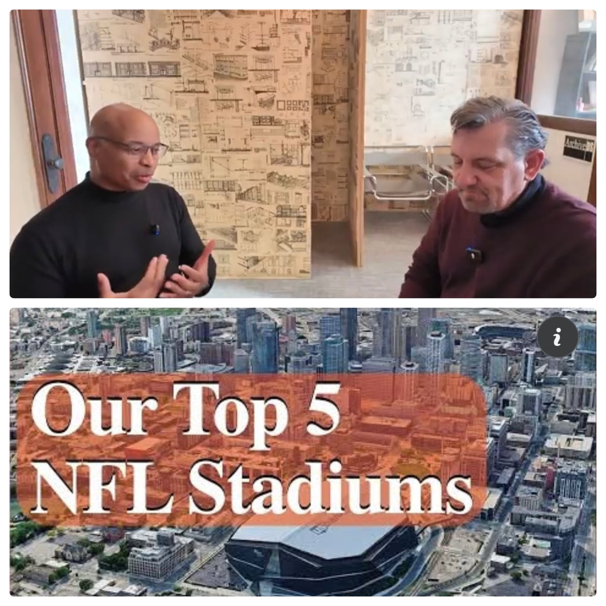What are our top 5 NFL stadiums? In this BONUS episode of our NEW YouTube channel, CITY BUILDERS, we get in the spirit for the BIG GAME and discuss top NFL stadiums based on our city building criteria.

youtu.be/PubjpsgPTkE?si…