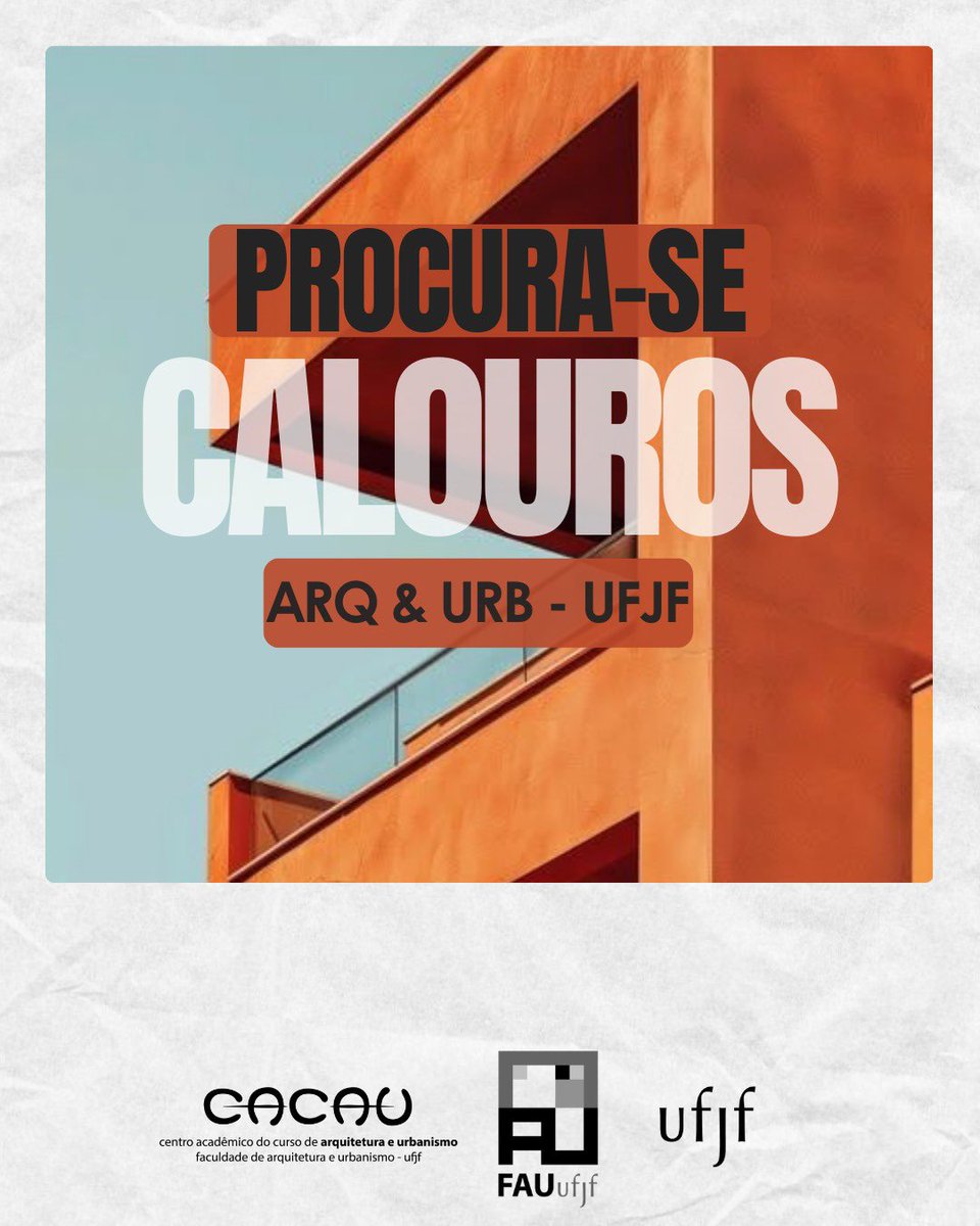 borzzd's tweet photo. #ufjf #arqurb #arquitetura #calouros https://t.co/Yc775BnxqI