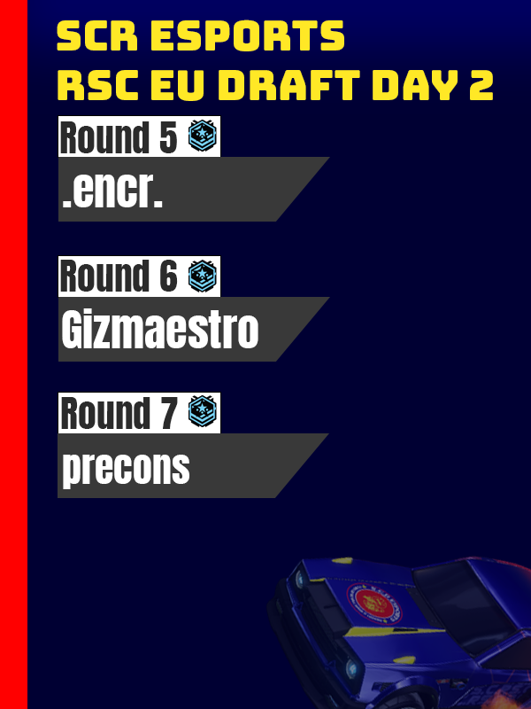 SCREsports's tweet photo. Day 2 Of draft is here
First up... Our Master Picks
Welcome to SCR
.encr.
GizMaestro
precons
#UTSCR๐โค๐ https://t.co/A137pQnTQL