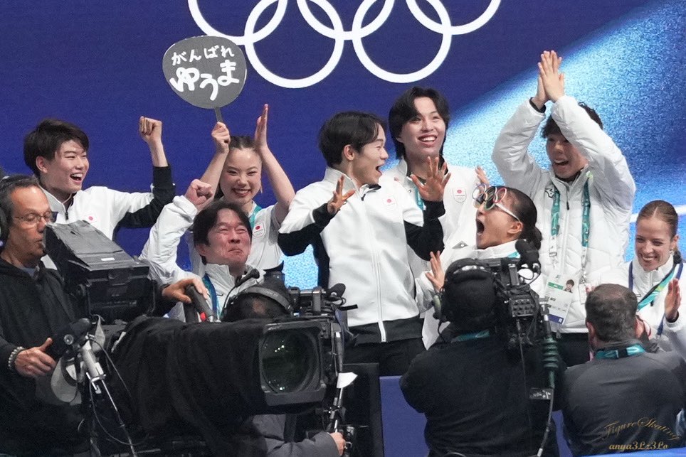 チームジャパンもこの表情！

#鍵山優真
#MilanoCortina2026