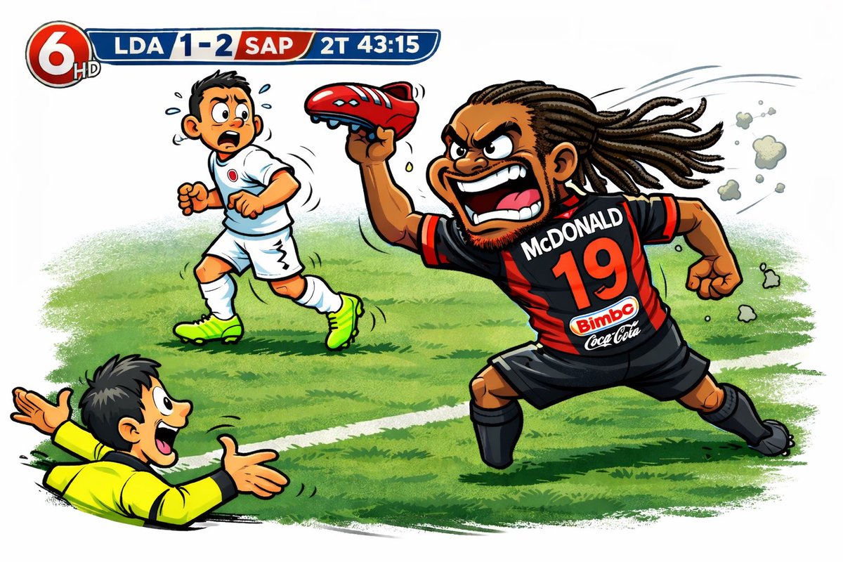 Si McDonald tuviera ChatGPT, esta sería la caricatura siguiendo el prompt 😂😂😂