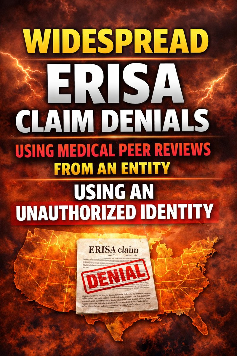 tx_consumer's tweet photo. @SecretaryLCD what hasn't the #EBSA ever investigated #EIRSA #HealthPlan #Insurers ' widespread use of #fraudulent #medical #peereview reports to deny what Courts have repeatedly determined were/are #legitimate #insurance claims? https://t.co/YV7s0bgI93