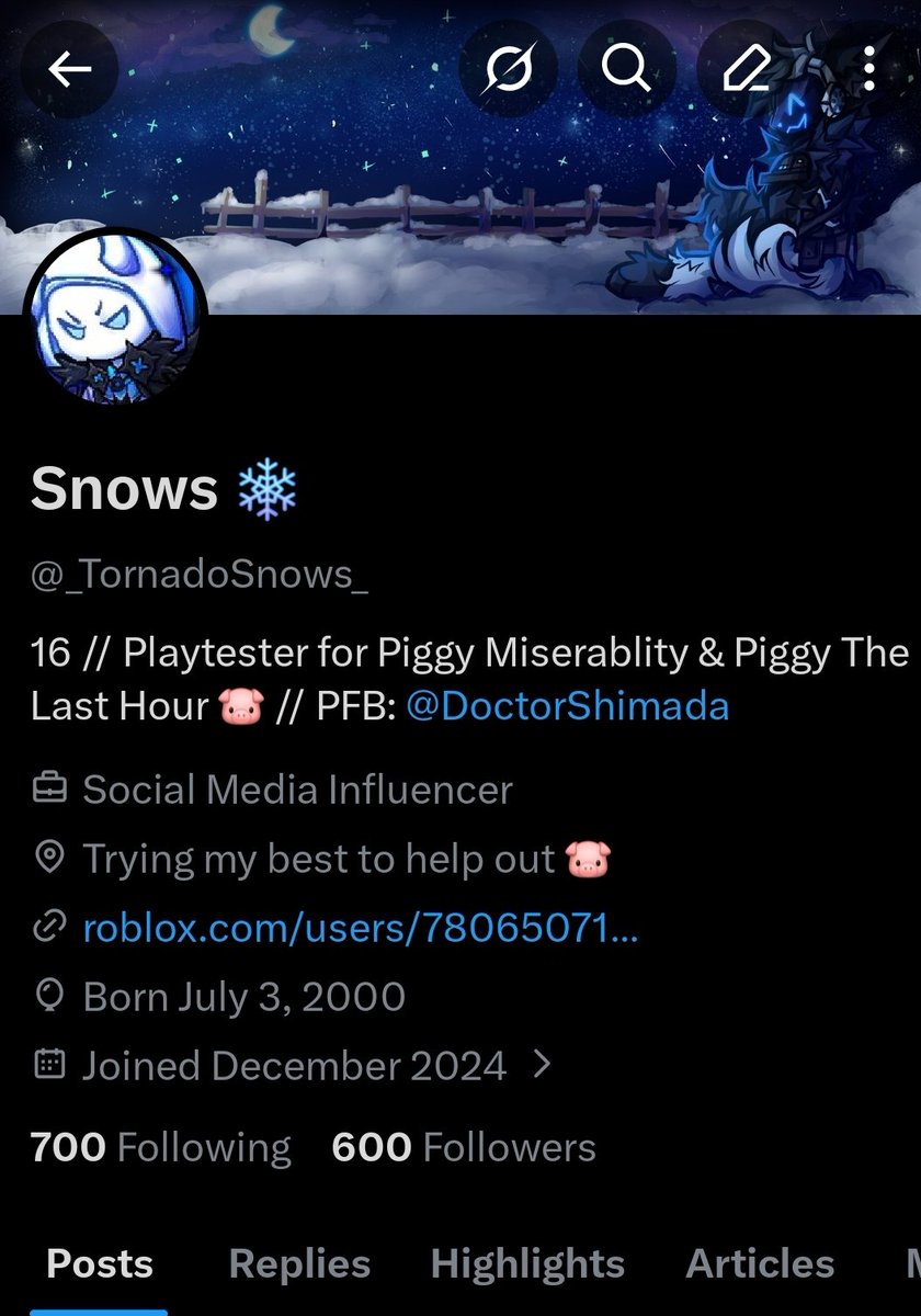 Snows ❄️ tweet media