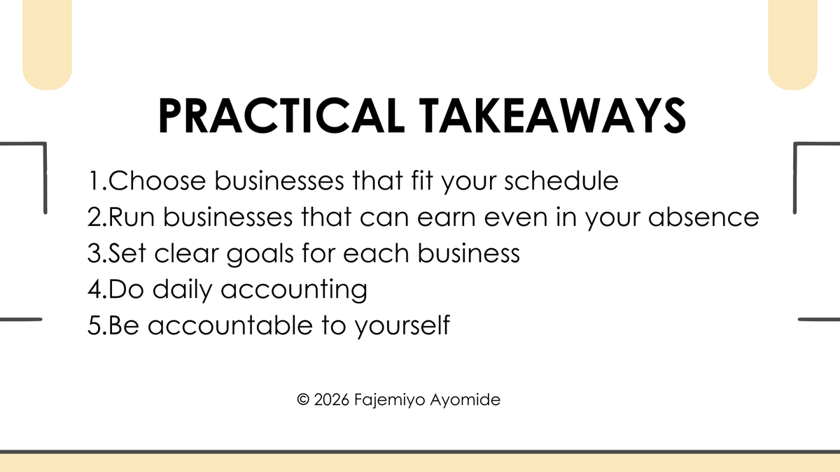 SheWorksInGrace's tweet photo. Here are some practical tips I shared with freshers on smart and profitable earnings while in school. https://t.co/4XACJv2xIZ