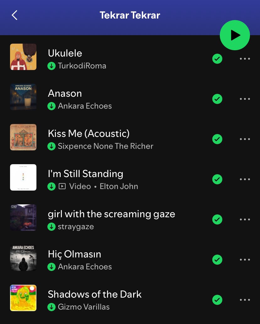 ben ve bu ara bunları dinlemişim dediğim şarkılar. hayalim turkodiroma konserine gitmek🙏