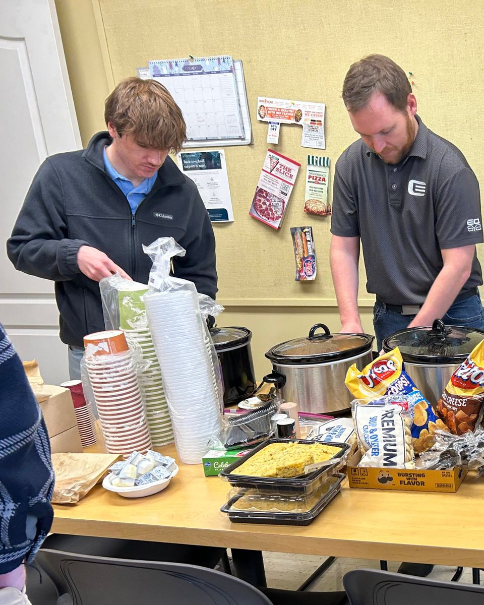 eosysgroup's tweet photo. Our Cincinnati office is staying warm in the cold weather with  a chili cook-off. Huge congrats to the winners:

🏅John Volz 
🥈Daniel McGinnis 
🥉 Ryan Gerken https://t.co/3x6eA83NkI