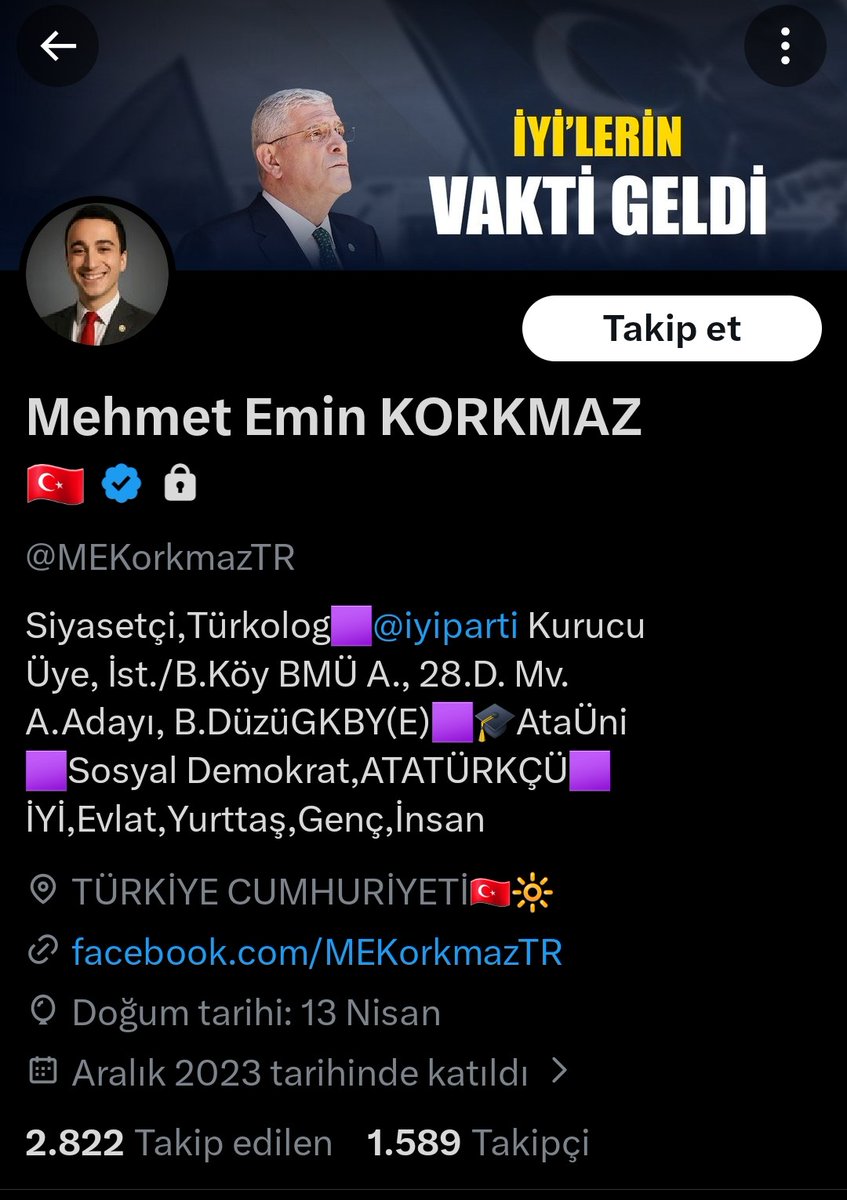 Resimdeki başörtülü kadın Eskişehir Mihalgazi'de %53 oyla seçilmiş Ak Partili Belediye Başkanı Zeynep Akgün.

Kılık kıyafetinden ötürü Akgün'e ağıza alınmayacak hakaretler eden de herhangi bir İyi Partili. Netenyahu musun <a href="/MEKorkmazTR/">Mehmet Emin KORKMAZ🇹🇷</a> bu nasıl bir kin?