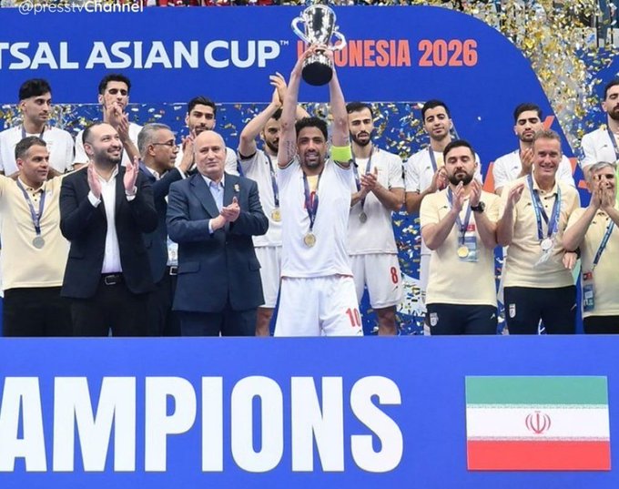 اگه با قهرمانی تیم ایران خوشحالی، تبریک میگم تو یه وطن پرست واقعی هستی
