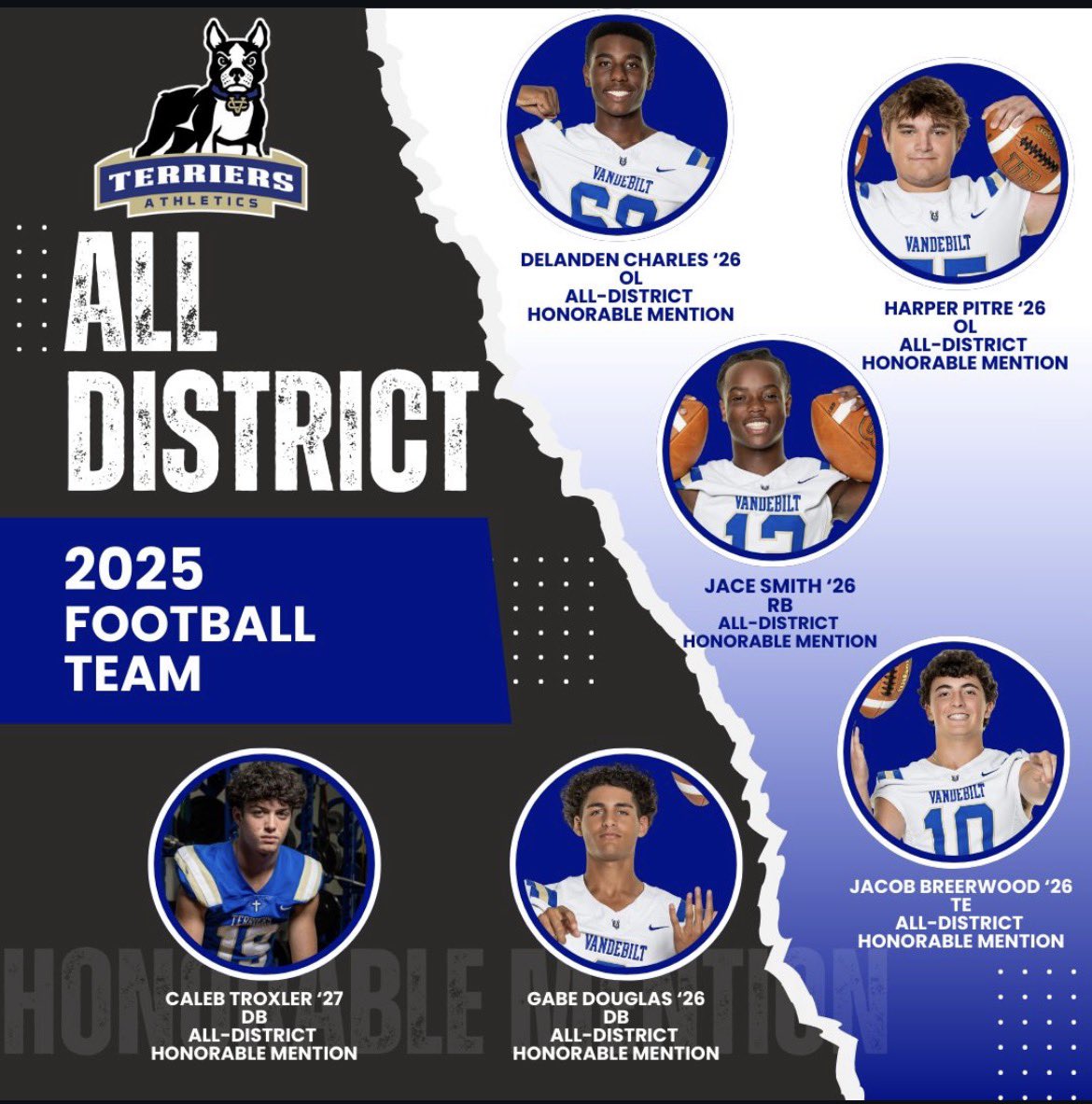 Jacesmith1of1's tweet photo. Bless to receive ALL -DISTRICT HONORABLE MENTION🙏 https://t.co/AIvzOsPelH